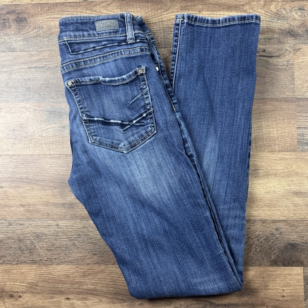 BKE Denim Stella Straight Jean Women's Size 28 X 31.5 Stretch
